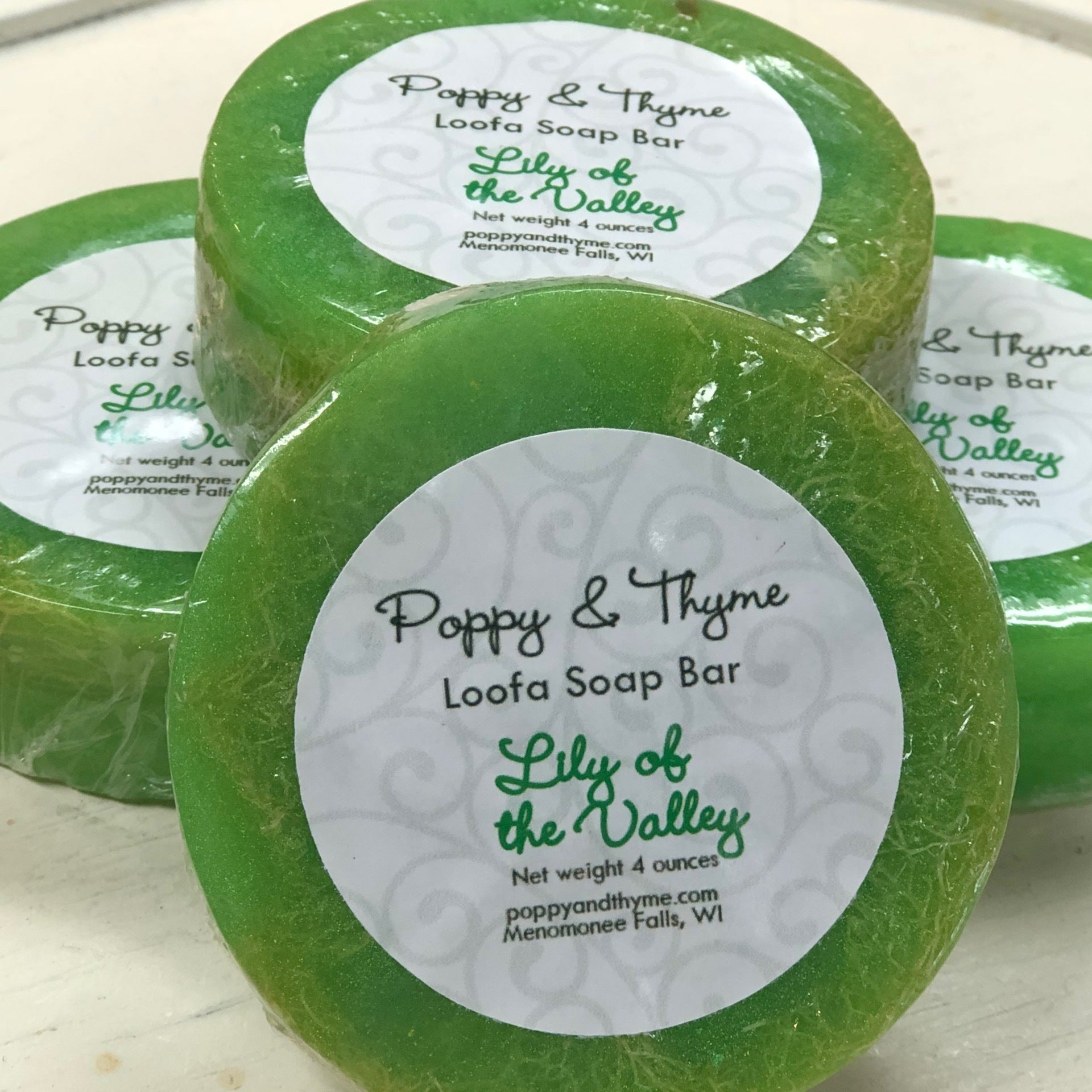 Lily Of The Valley Loofa Soap Poppy And Thyme Menomonee Falls 3305