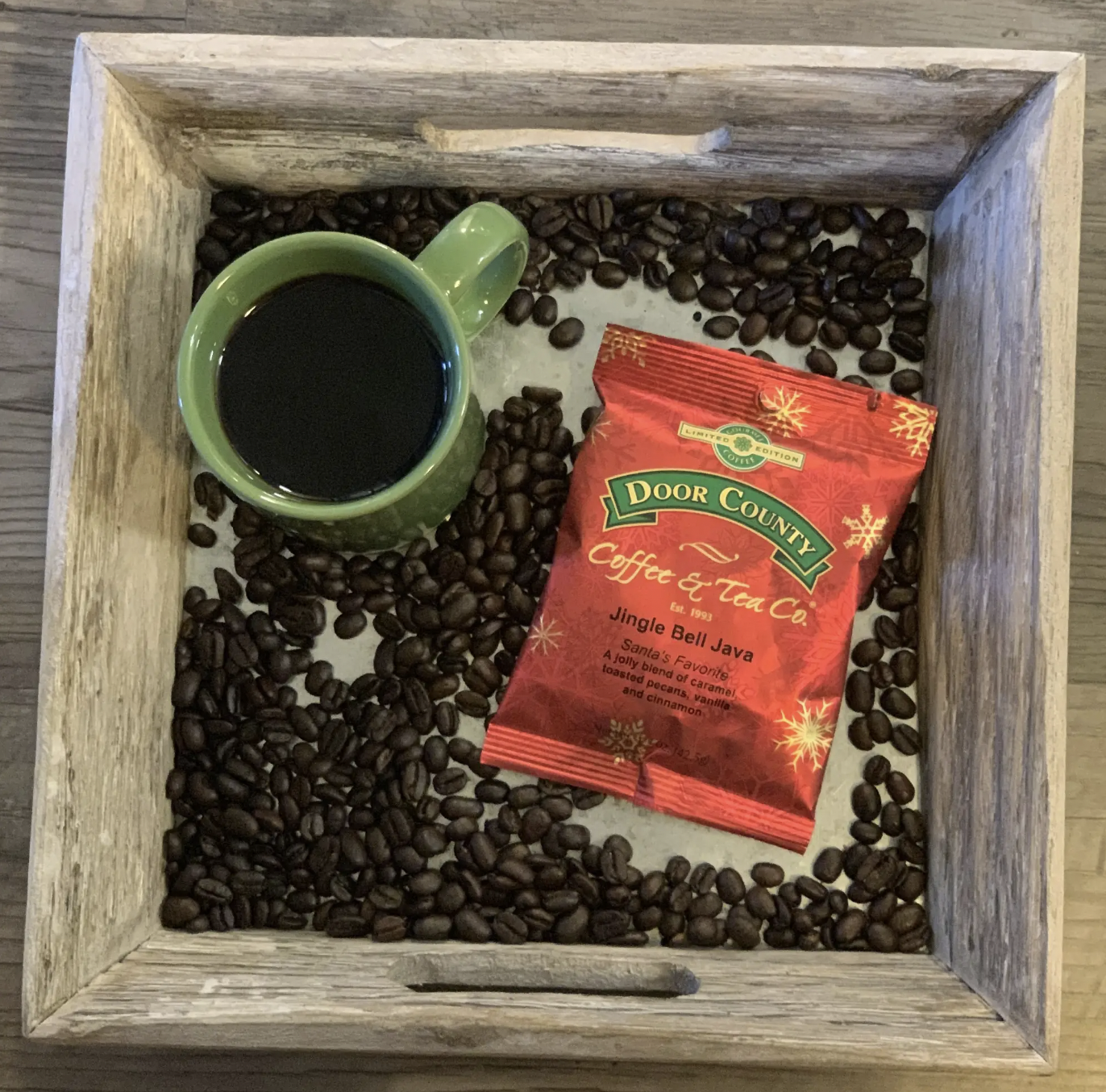 Door County Jingle Bell Java Flavored Coffee | Poppy & Thyme ...